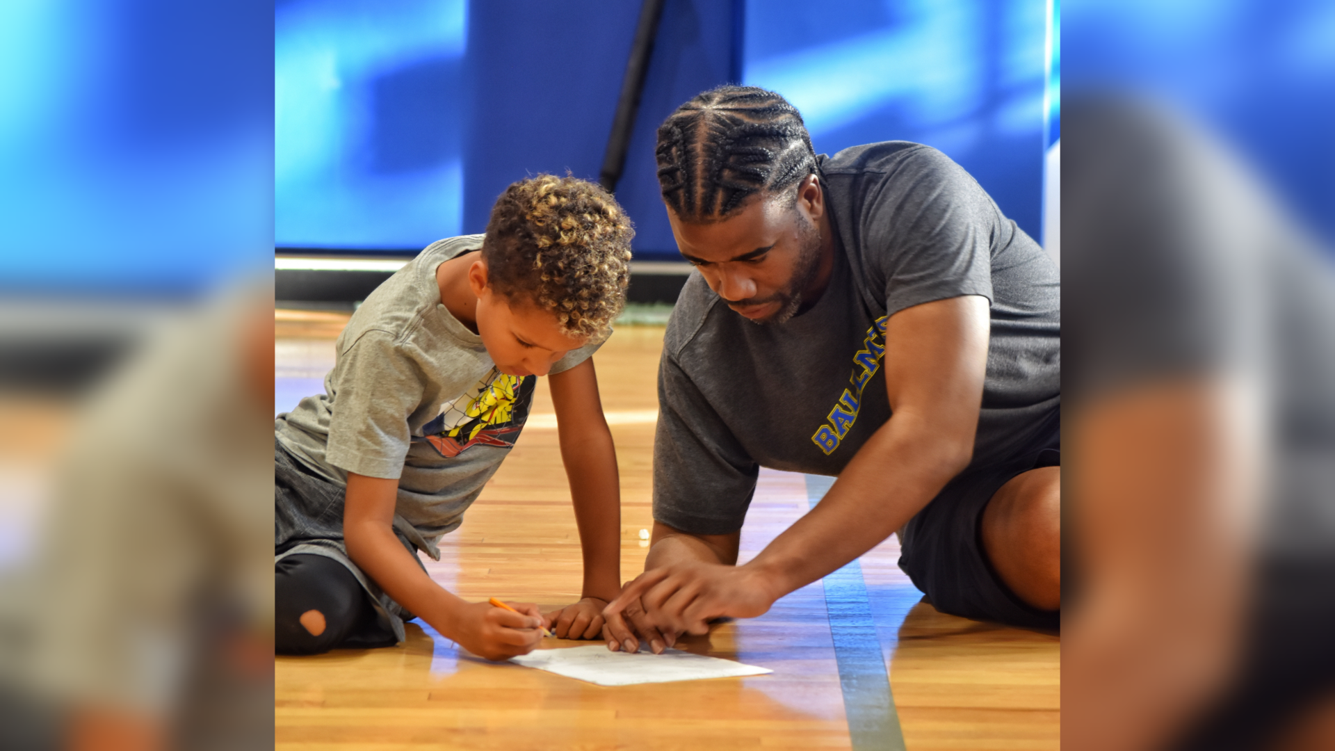 Youth with Coach